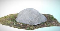 Декоративный камень на люк D70/30 в Твери