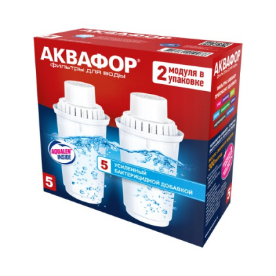 Сменный модуль В5 (В100-5) защита от бактерий (комплект из 2-х штук) в Твери