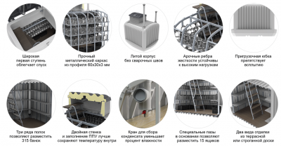 Погреб Rostok 8000 СТАНДАРТ в Твери